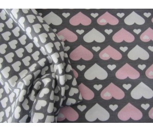 Jersey MiniHearts grau